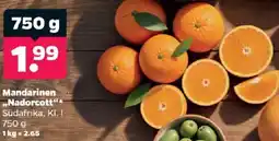 Netto Mandarinen "Nadorcott" Angebot