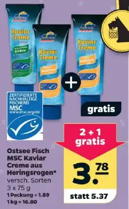 Netto Ostsee Fisch MSC Kaviar Creme Angebot