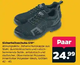 Netto Sicherheitsschuhe S1P* Angebot