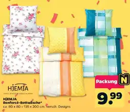Netto HJEMJA Renforcé-Bettwäsche Angebot