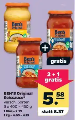 Netto BEN'S Original Reissauce Angebot