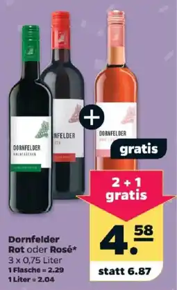 Netto Dornfelder Rot oder Rosé Angebot