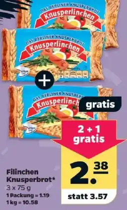 Netto Filinchen Knusperbrot* Angebot