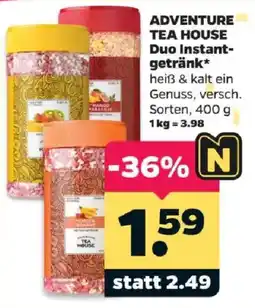 Netto ADVENTURE TEA HOUSE Duo Instant-getränk Angebot