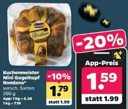 Netto Kuchenmeister Mini Gugelhupf Rondana Angebot