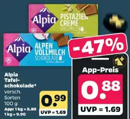 Netto Alpia Tafelschokolade Angebot