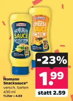 Netto Homann Snacksauce Angebot