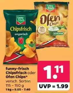 Netto funny-frisch Chipsfrisch oder Ofen Chips* Angebot