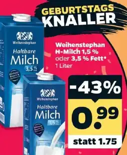 Netto Weihenstephan Haltbare Milch Angebot