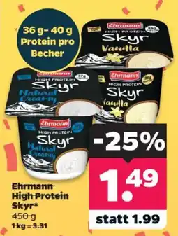 Netto Ehrmann High Protein Skyr Angebot