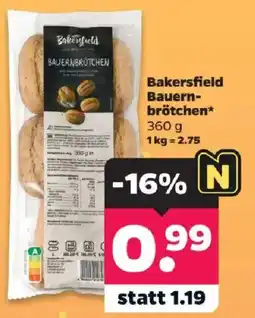 Netto Bakersfield Bauernbrötchen Angebot