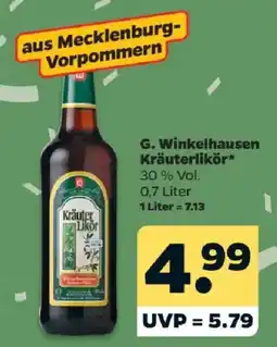 Netto G. Winkelhausen Kräuterlikör Angebot