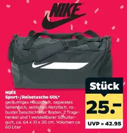 Netto NIKE Sport-/Reisetasche 60L* Angebot