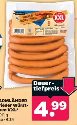Netto ARMLÄNDER Wiener Würstchen XXL Angebot