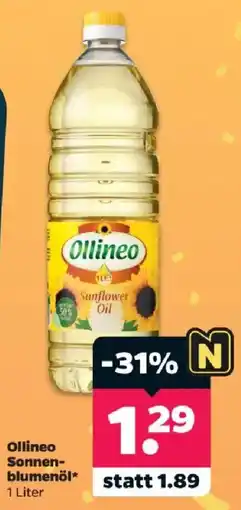 Netto Ollineo Sonnenblumenöl Angebot