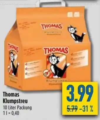 diska Thomas Klumpstreu 10L Angebot
