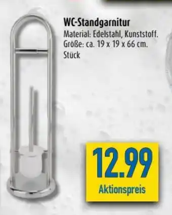 diska WC-Standgarnitur 19x19x66 cm Angebot