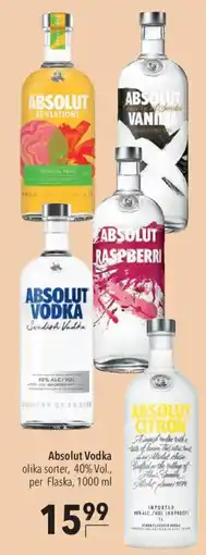 CITTI Markt Absolut Vodka Angebot