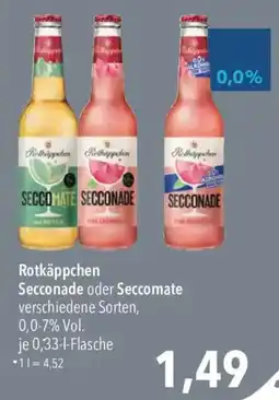 CITTI Markt Rotkäppchen Seccomate oder Secconade Angebot