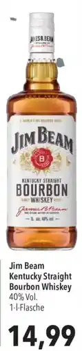 CITTI Markt Jim Beam Kentucky Straight Bourbon Whiskey Angebot