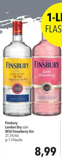 CITTI Markt Finsbury London Dry oder Wild Strawberry Gin Angebot