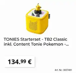 MediaMarkt TONIES Starterset - TB2 Classic inkl. Content Tonie Pokemon Angebot