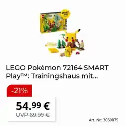 MediaMarkt LEGO Pokémon 72164 SMART Play™: Trainingshaus mit... Angebot