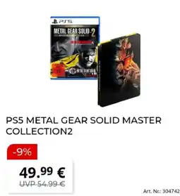 MediaMarkt PS5 METAL GEAR SOLID MASTER COLLECTION2 Angebot