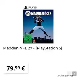 MediaMarkt Madden NFL 27 Angebot