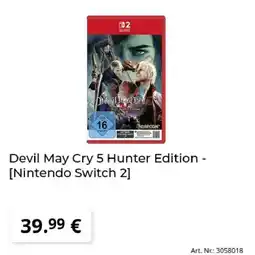 MediaMarkt Devil May Cry 5 Hunter Edition - [Nintendo Switch 2] Angebot
