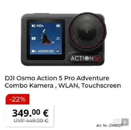 MediaMarkt DJI Osmo Action 5 Pro Adventure Combo Kamera Angebot