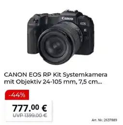 MediaMarkt CANON EOS RP Kit Systemkamera Angebot