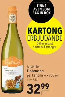 CITTI Markt Australien Lindeman's BIN 65 Chardonnay Angebot