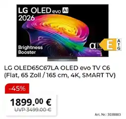MediaMarkt LG OLED65C67LA OLED evo TV C6 Angebot
