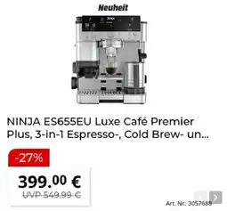 MediaMarkt NINJA ES655EU Luxe Café Premier Plus Angebot