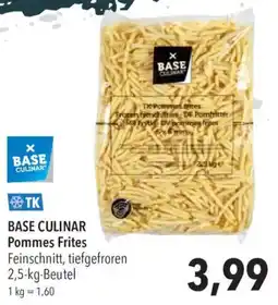 CITTI Markt BASE CULINAR Pommes Frites Angebot