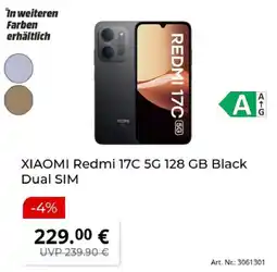MediaMarkt XIAOMI Redmi 17C 5G 128 GB Black Dual SIM Angebot