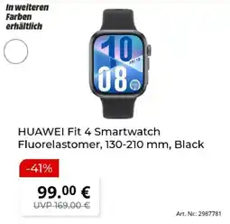 MediaMarkt HUAWEI Fit 4 Smartwatch Angebot