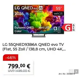 MediaMarkt LG 55QNED93B6A QNED evo TV Angebot