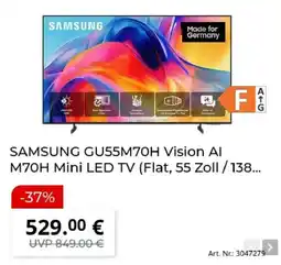 MediaMarkt SAMSUNG GU55M70H Vision AI M70H Mini LED TV Angebot