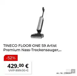 MediaMarkt TINECO FLOOR ONE S9 Artist Premium Nass-Trockensauger Angebot
