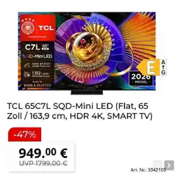 MediaMarkt TCL 65C7L SQD-Mini LED Angebot