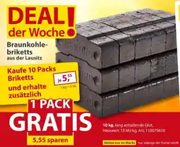 Sonderpreis Baumarkt Braunkohle-briketts aus der Lausitz Angebot