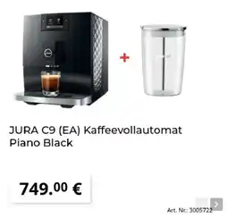 MediaMarkt JURA C9 (EA) Kaffeevollautomat Piano Black Angebot