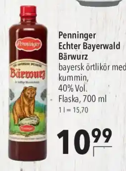 CITTI Markt Penninger Echter Bayerwald Bärwurz Angebot