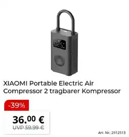 MediaMarkt XIAOMI Portable Electric Air Compressor 2 Angebot