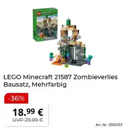 MediaMarkt LEGO Minecraft 21587 Zombieverlies Angebot