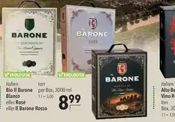 CITTI Markt Il Barone Bio Il Barone Bianco oder Rosé oder Il Barone Rosso Angebot