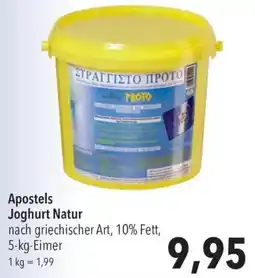 CITTI Markt Apostels Joghurt Natur Angebot