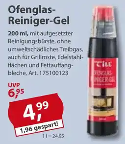 Sonderpreis Baumarkt Ofenglas-Reiniger-Gel Angebot